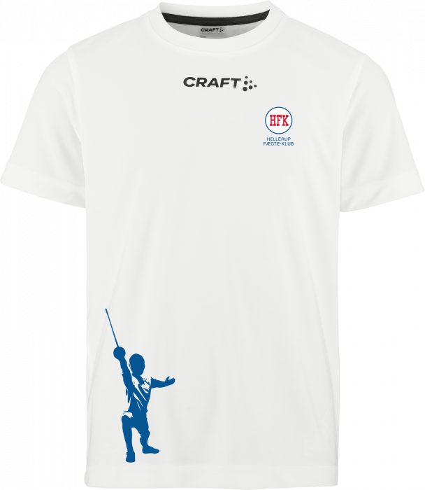 Craft - Hellerup Fencing Club T-Shirt Kids - White